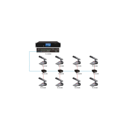 ITC TS-0318C, микрофон председателя (витая пара)